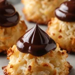 Delightful Coconut Macaroon Chocolate Blossoms