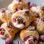 Easy Cranberry Cream Cheese Crescent Bites | Quick & Festive Dessert