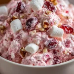 Cranberry Fluff Salad | Easy No-Bake Holiday Side Dish