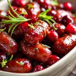 Cranberry Little Smokies with Hot Honey: Sweet & Spicy Party Appetizer!