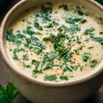 Creamy Garlic Chickpea Soup: Easy Weeknight Meal