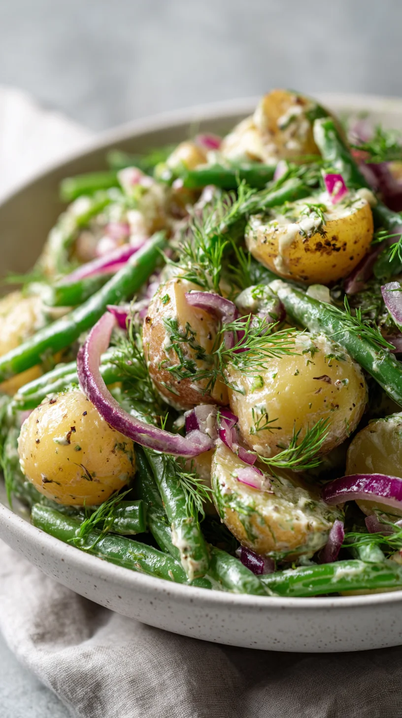Creamy Green Bean Potato Salad.