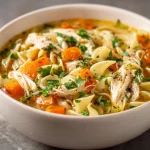 Crock Pot Chicken Noodle Soup