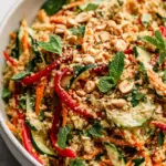 Crunchy Thai Quinoa Salad with Peanut Dressing | Healthy & Flavorful Meal Prep