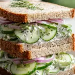 Delicious Cucumber Salad Sandwiches | Quick & Healthy Lunch