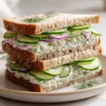 Delicious Cucumber Salad Sandwiches | Quick & Healthy Lunch