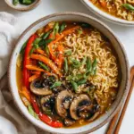 Delicious Vegan Sesame Ramen: Quick & Easy Plant-Based Noodle Soup!