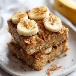 Energizing Banana Oatmeal Bars | Healthy Snack Recipe