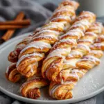 Flaky Sweet Cinnamon Twists | Easy Homemade Pastry Recipe