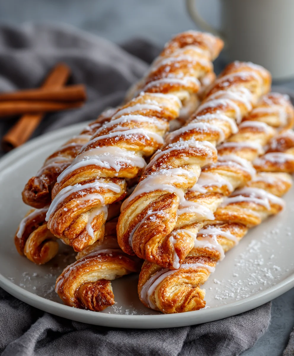 Flaky Sweet Cinnamon Twists | Easy Homemade Pastry Recipe