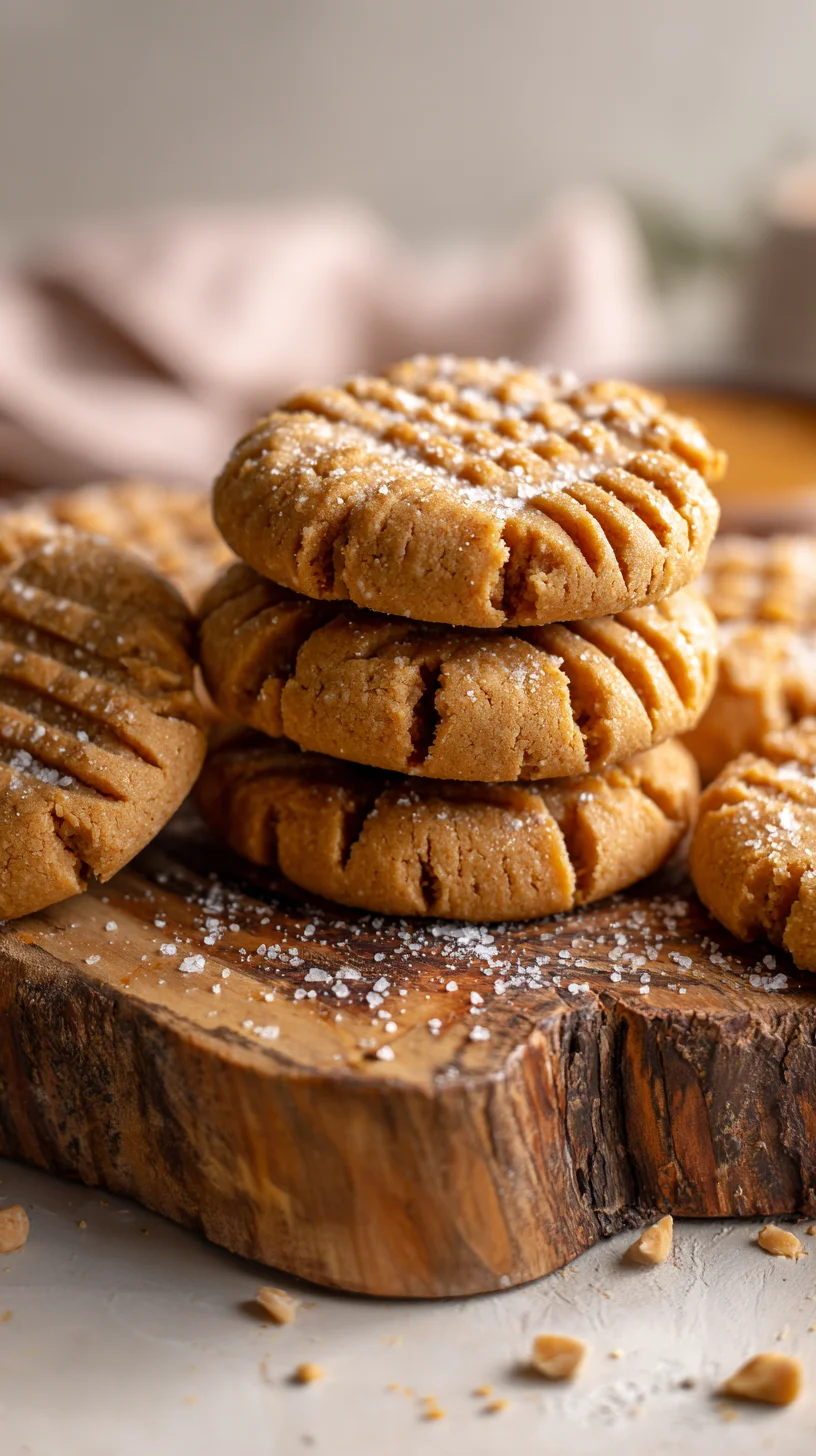 Flourless peanut butter cookies