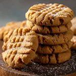 Easy Flourless Peanut Butter Cookies | 6-Ingredient GF Recipe