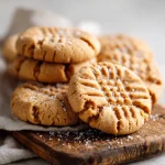 Easy Flourless Peanut Butter Cookies | 6-Ingredient GF Recipe