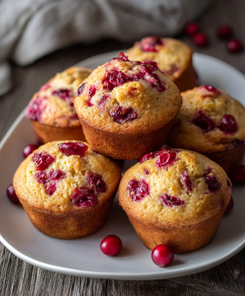 Fresh Cranberry Orange Muffins Recipe | Easy & Zesty Breakfast