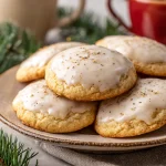 Glazed Eggnog Cookies Recipe - Christmas Morning Delight