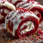 Irresistible Red Velvet Rolls with Cream Cheese Frosting - Easy Recipe!