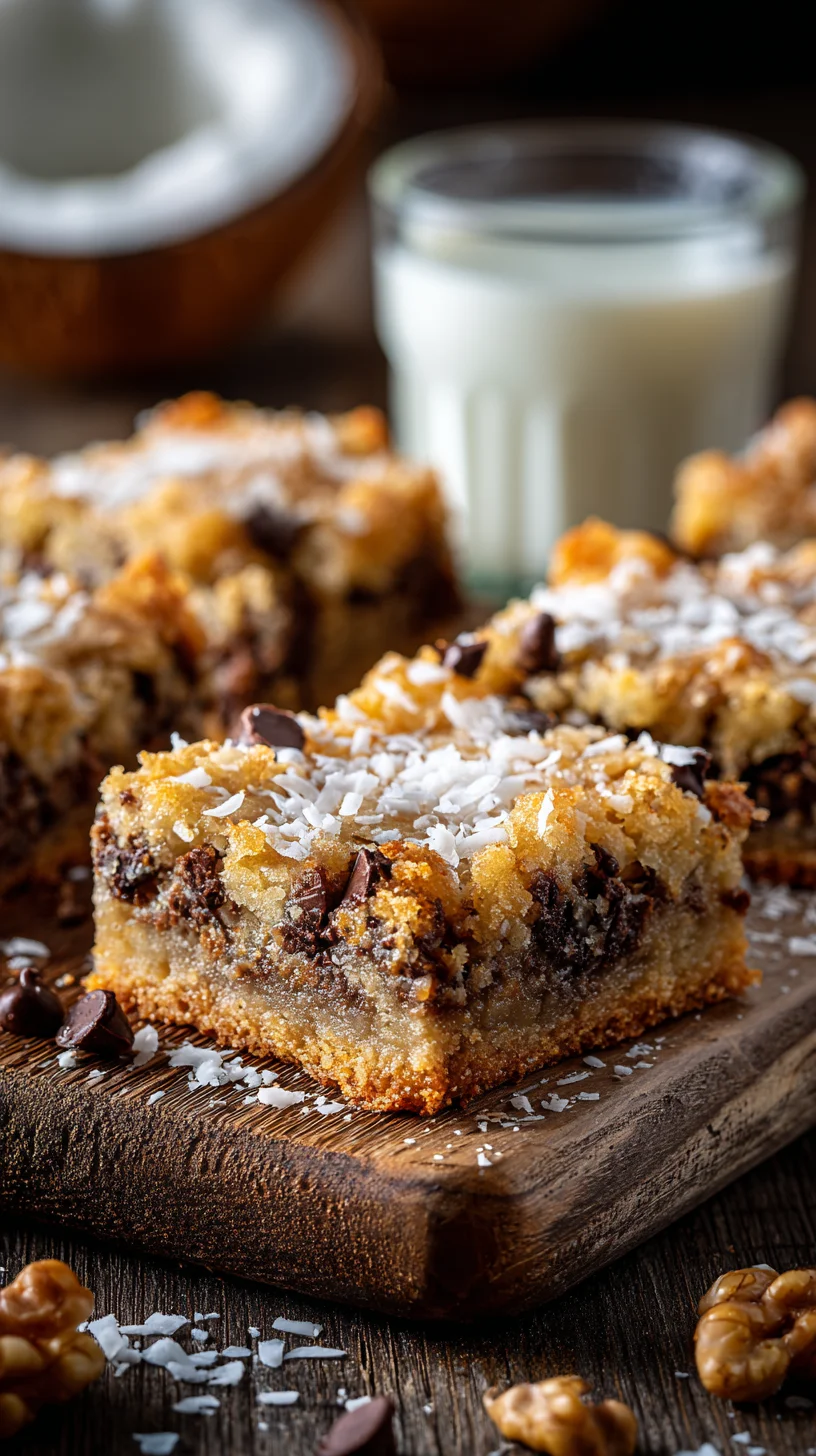 Decadent dessert bars