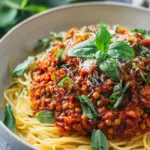 Hearty Meatless Bolognese | Easy & Flavorful Vegetarian Pasta