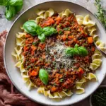 Hearty Meatless Bolognese | Easy & Flavorful Vegetarian Pasta