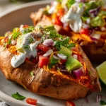 Mexican Stuffed Sweet Potatoes | Healthy & Flavorful Dinner