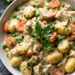 Creamy One Pot Gnocchi Chicken Pot Pie Recipe