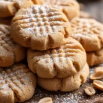 Easy Peanut Butter Shortbread Cookies Recipe | Melt-in-Your-Mouth Buttery Treat
