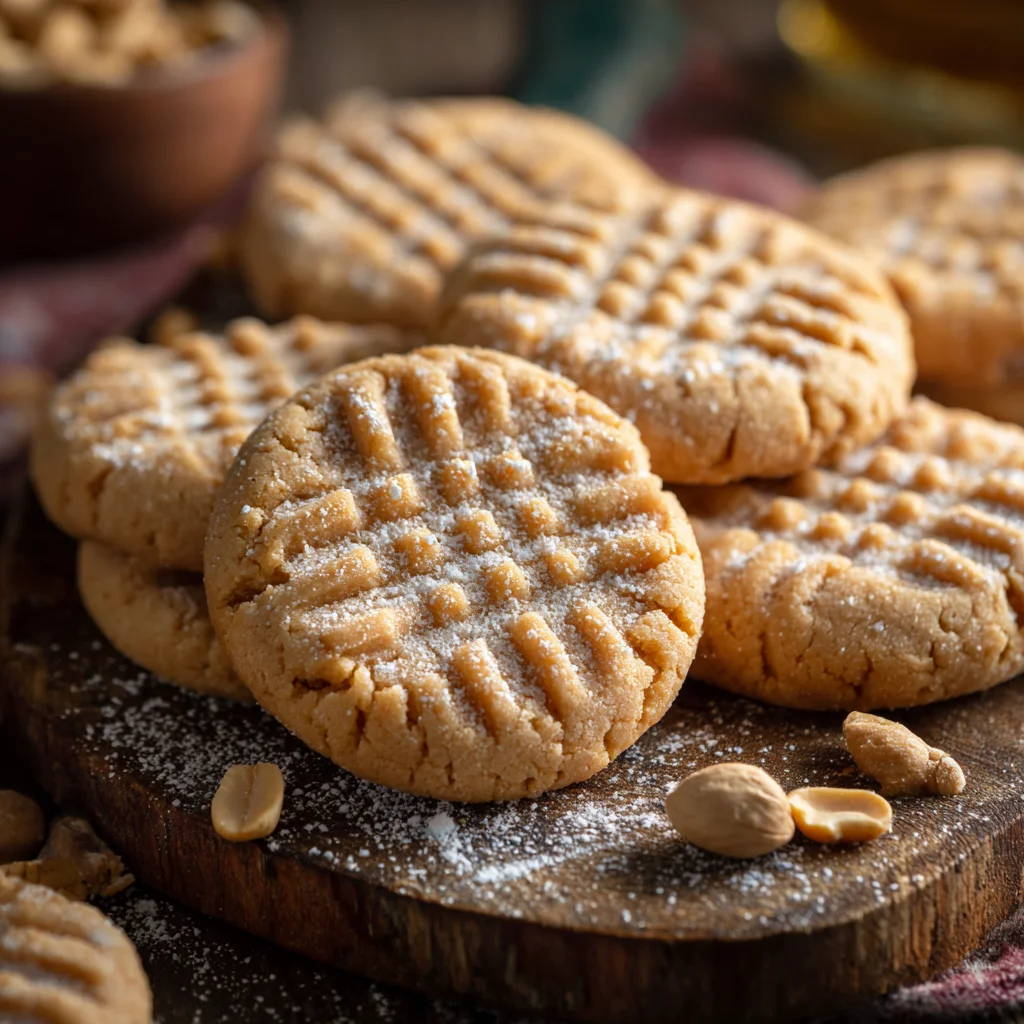 Easy Peanut Butter Sugar Cookies Recipe | Soft & Chewy Perfection