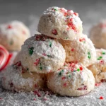 Easy Peppermint Snowball Cookies Recipe