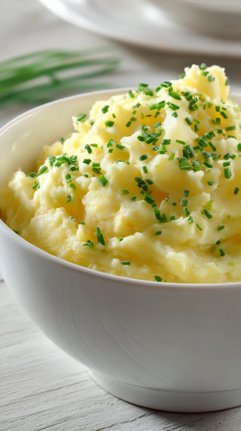 A slow cooker next to a bowl of creamy mashed potatoes. A slow cooker next to a bowl of creamy mashed potatoes.