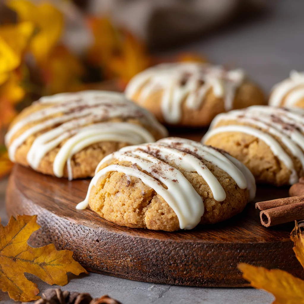 Maple cinnamon cookies with white chocolate coating. Maple cinnamon cookies with white chocolate coating.