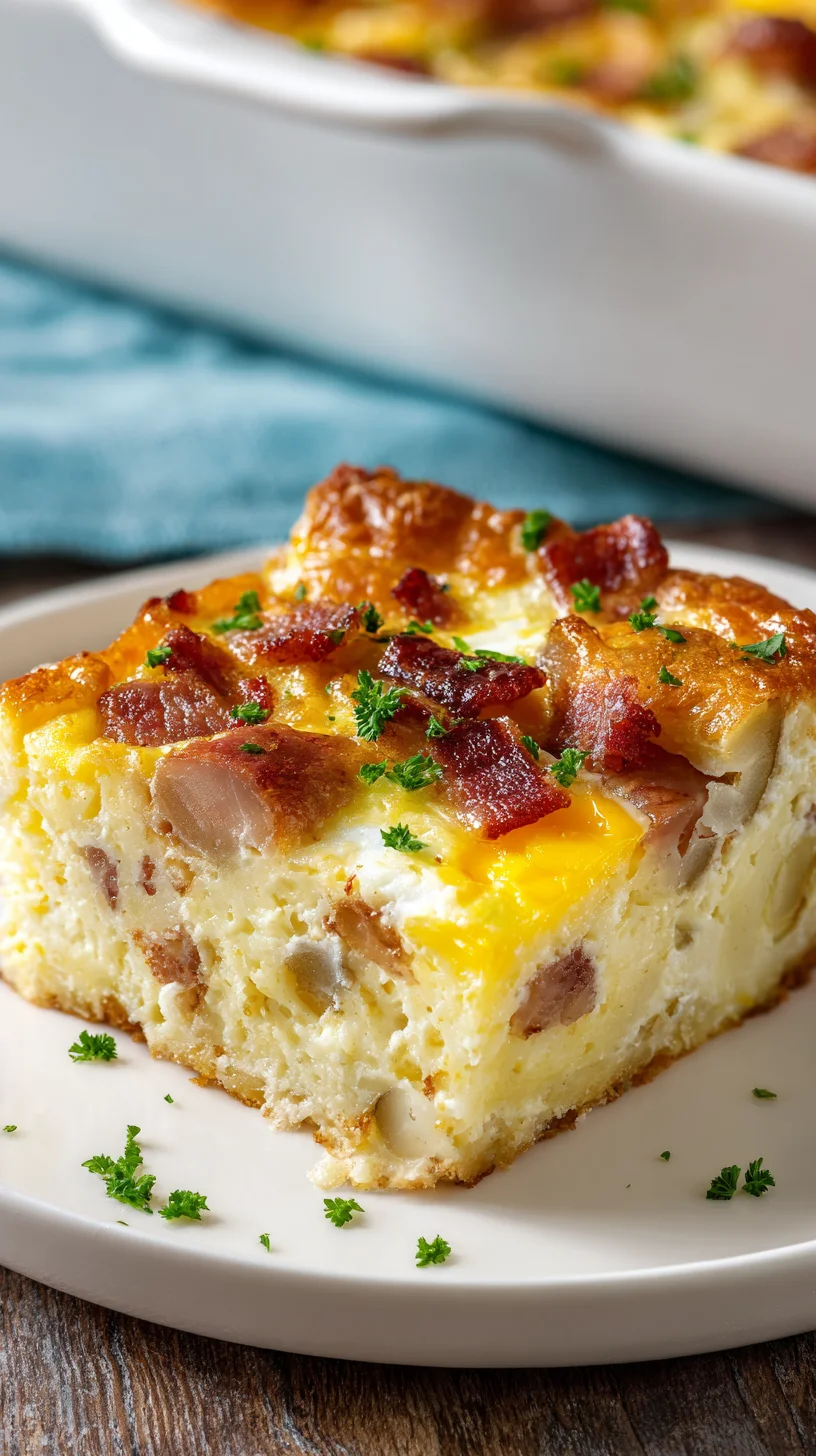 Chicken Bacon, Potato, and Egg Casserole - image 0