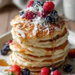 Coconut Cream Pancakes
