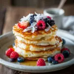 Coconut Cream Pancakes