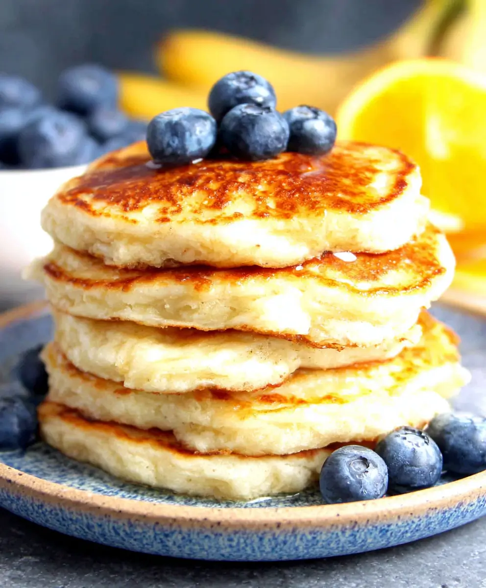 Fluffy Greek Yogurt Pancakes