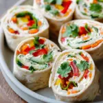 Fresh Vegetable Tortilla Roll Ups