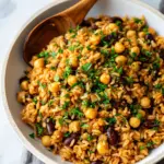 Healthy Mediterranean Rice and Beans