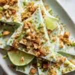 High Protein Key Lime Pie Yogurt Bark