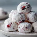 Cherry Snowball Cookies