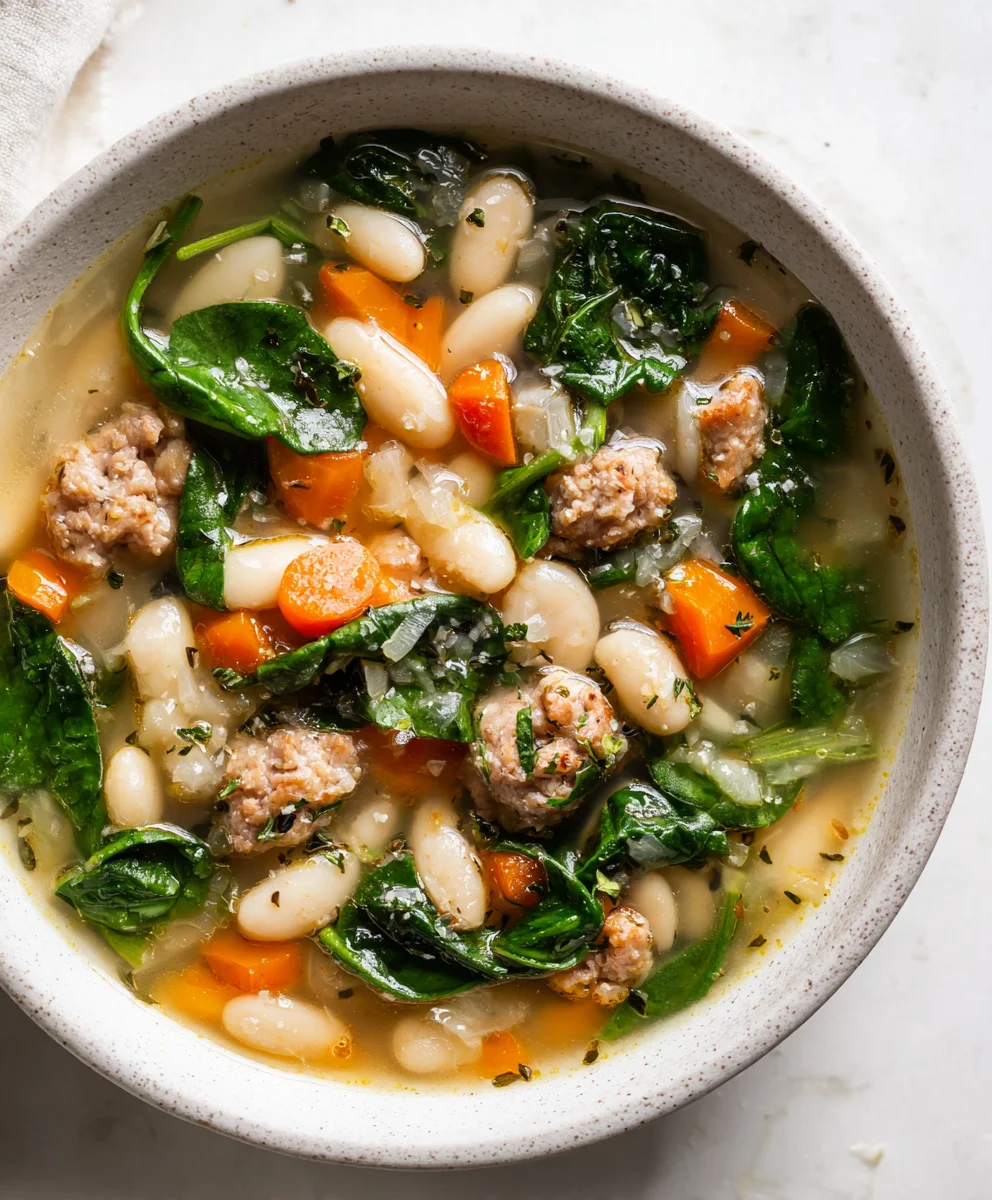 Italian Sausage White Bean Soup