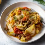 Low Carb Unstuffed Cabbage Casserole