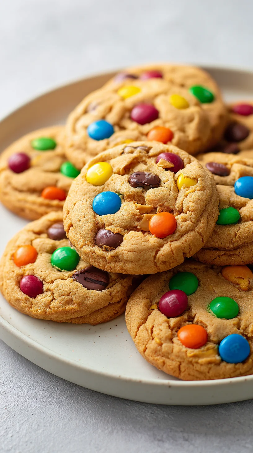 Peanut Butter M&M Cookies Peanut Butter M&M Cookies