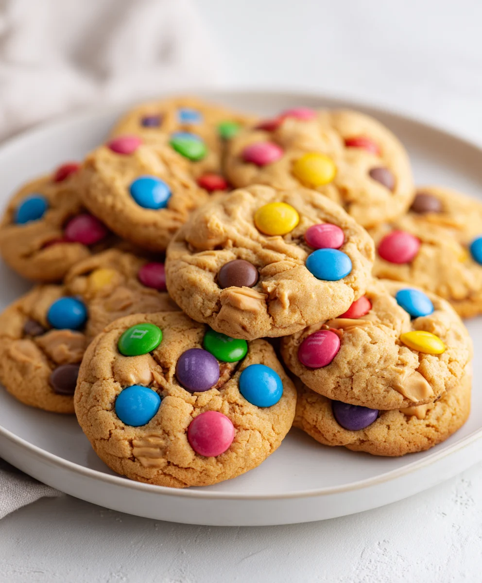 Peanut Butter M&M Cookies