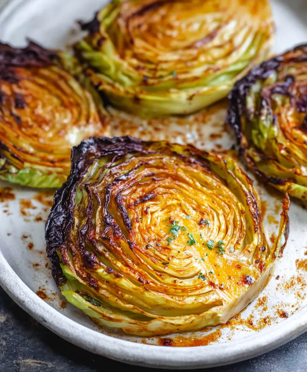 Roasted Cabbage Steaks