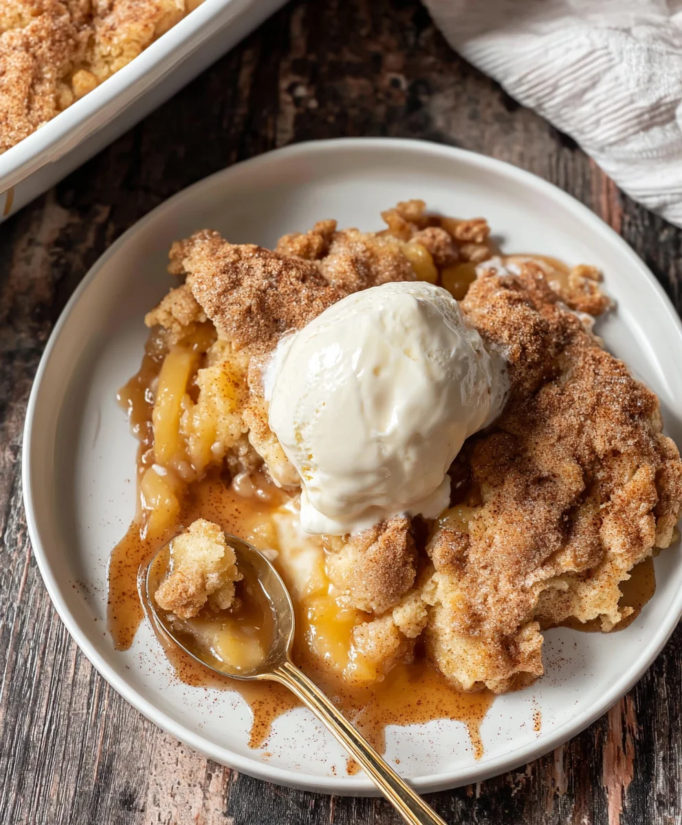 Snickerdoodle Cobbler