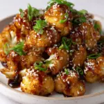 Sticky Sesame Cauliflower