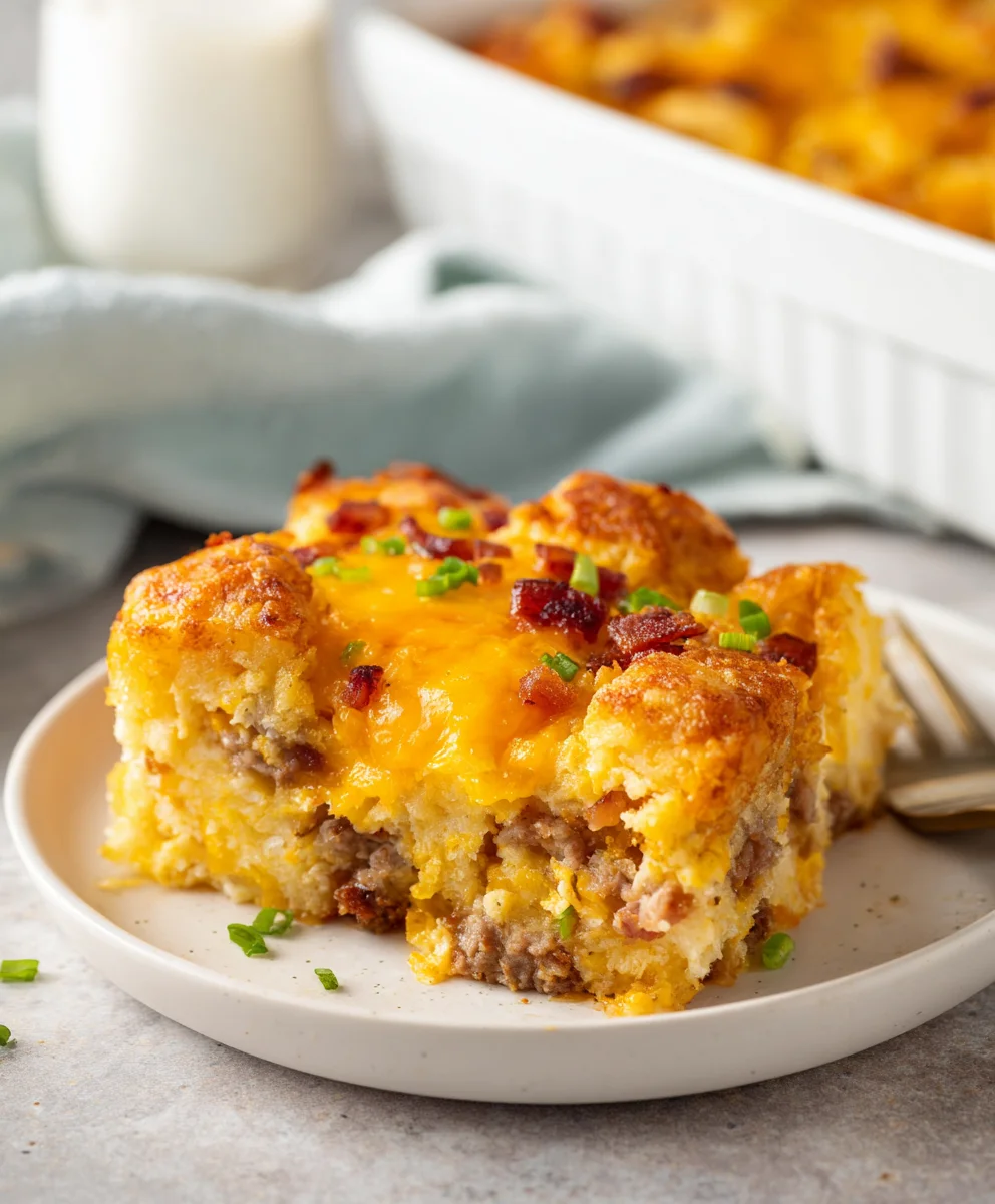 Tater Tot Breakfast Casserole