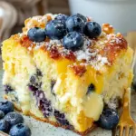Blueberry Buttermilk Pancake Casserole