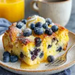 Blueberry Buttermilk Pancake Casserole
