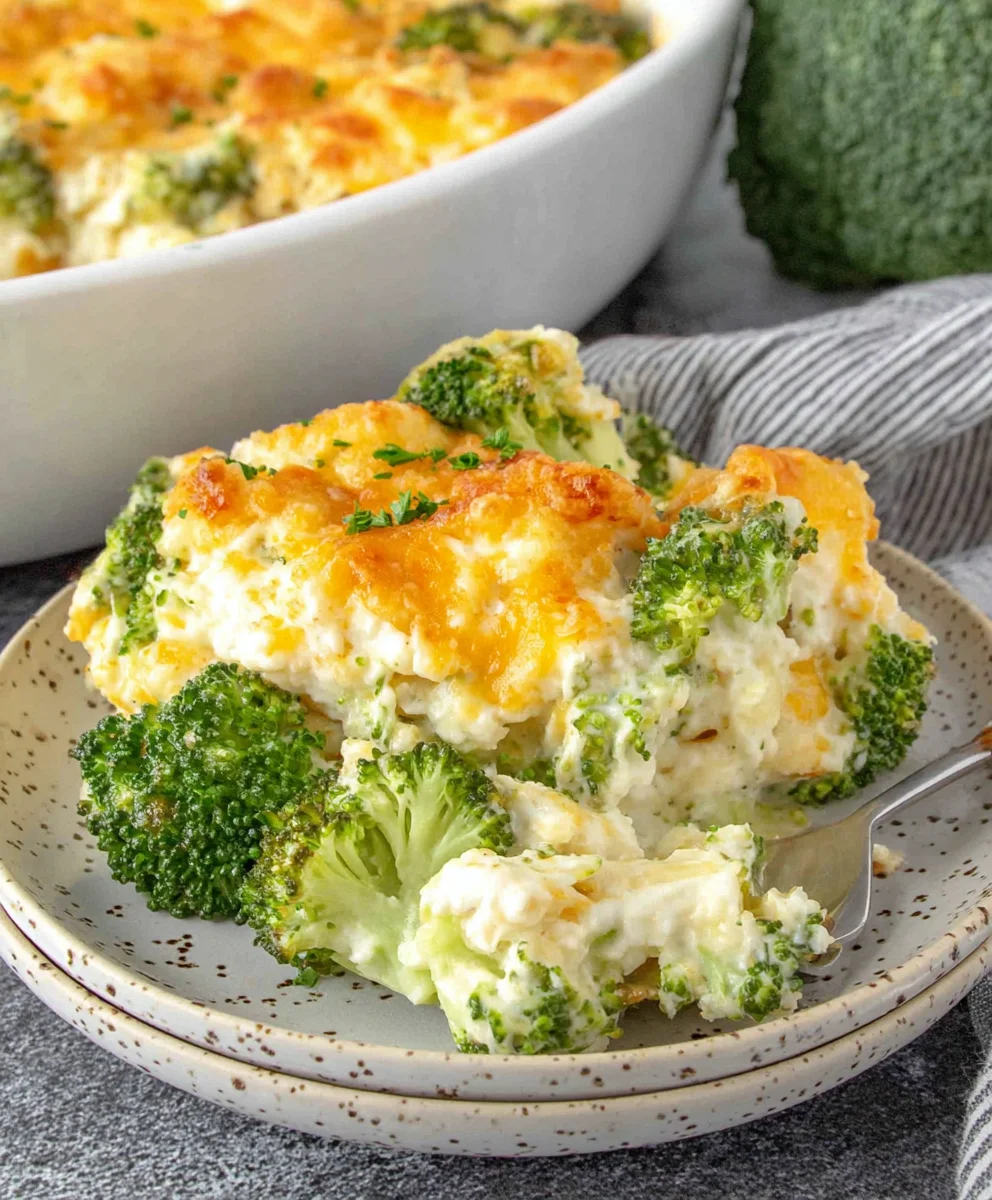 Broccoli Cheese Casserole Recipe