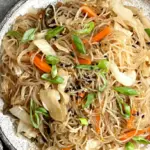 Cabbage Glass Noodles Stir Fry